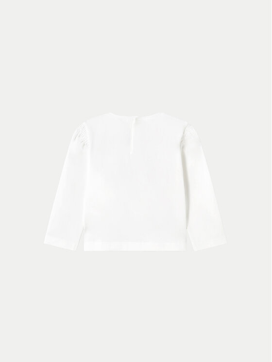 Mayoral Mayoral Bluza 1050 Bela Regular Fit