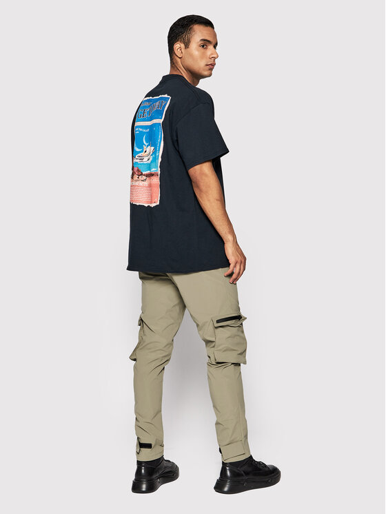 MTS-NA574GALACTI Juoda Relaxed Fit 