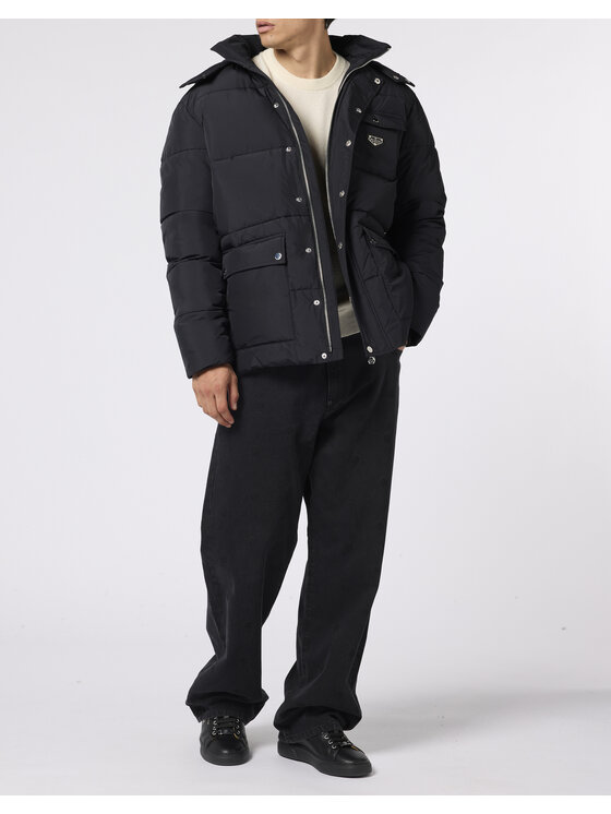PHILIPP PLEIN PHILIPP PLEIN Giubbotto invernale 28622 Nero Regular Fit