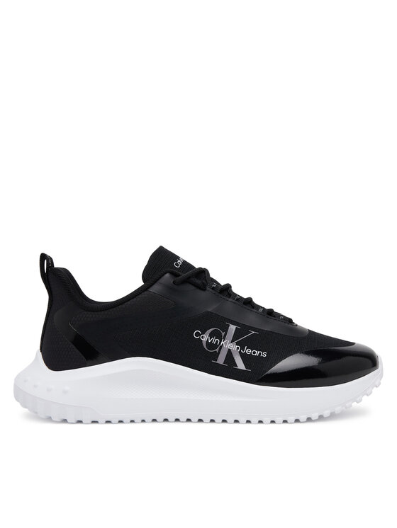 Calvin Klein Jeans Calvin Klein Jeans Sportcipők Eva Runner Low Lace Mix Ml Wn YW0YW01442 Fekete