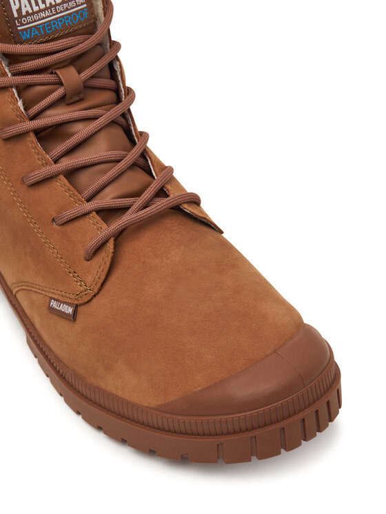 Palladium Palladium Черевики туристичні Sp20 Cuff Lth Wp Wl 79067-291-M Коричневий