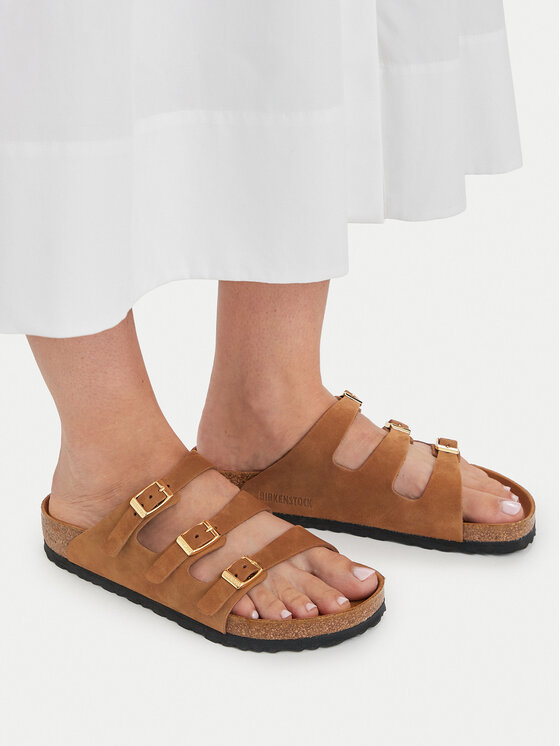 Birkenstock Birkenstock Şlapi Florida Fresh Tonal Footbed 1031867 Maro
