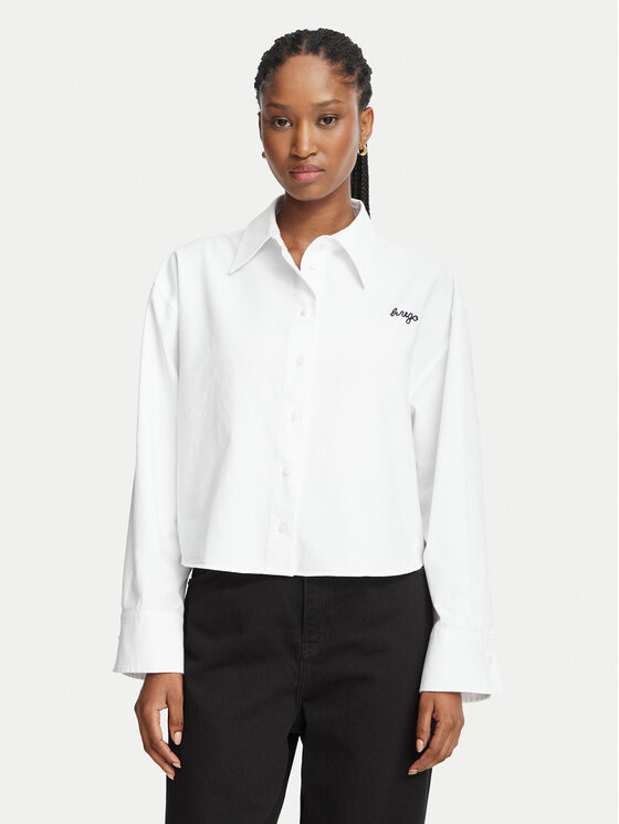 HUGO HUGO Košeľa Enigma_B 50569867 Biela Relaxed Fit