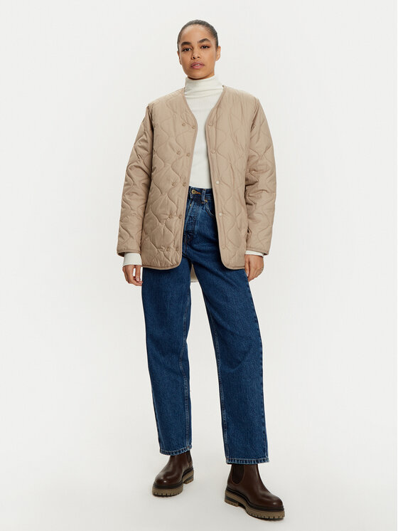 Converse Converse Преходно яке Malden 10026783-A01 Бежов Regular Fit