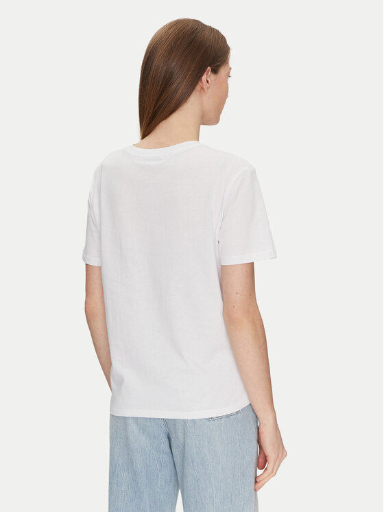 TWINSET TWINSET Tricou 251TP2074 Alb Regular Fit
