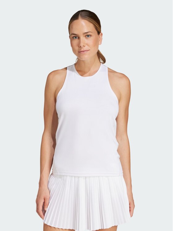 adidas adidas Koszulka techniczna Club Tennis Climacool Biały Slim Fit