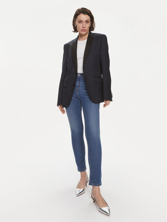 Weekend Max Mara Weekend Max Mara Jeans Eufrate 2415181051 Blu scuro Slim Fit