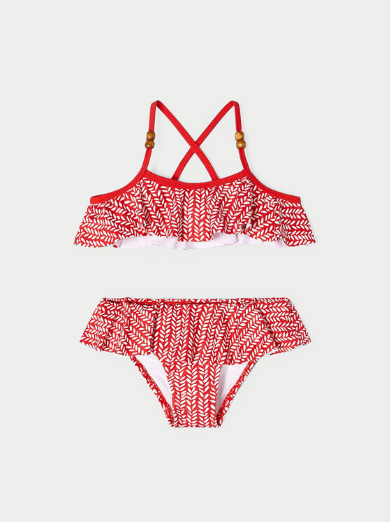 Mayoral Mayoral Bikiny 3712 Červená
