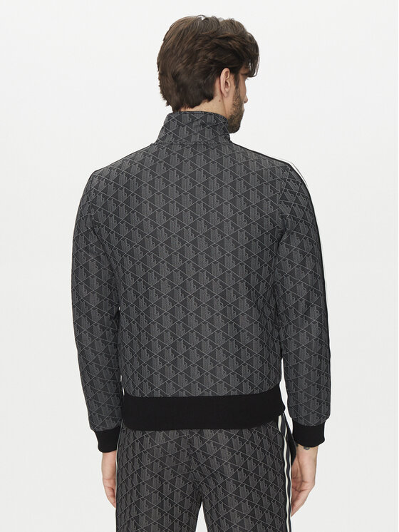 Lacoste Lacoste Majica dugih rukava SH1368 Siva Regular Fit