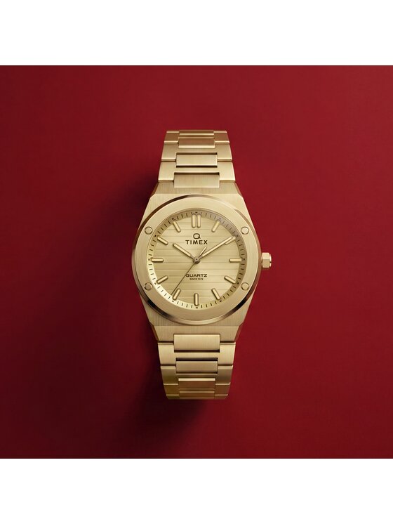 Timex Timex Zegarek TW2Y82000 Złoty