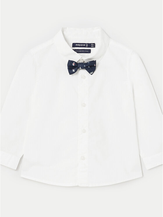 Mayoral Mayoral Camicia 2189 Bianco Regular Fit
