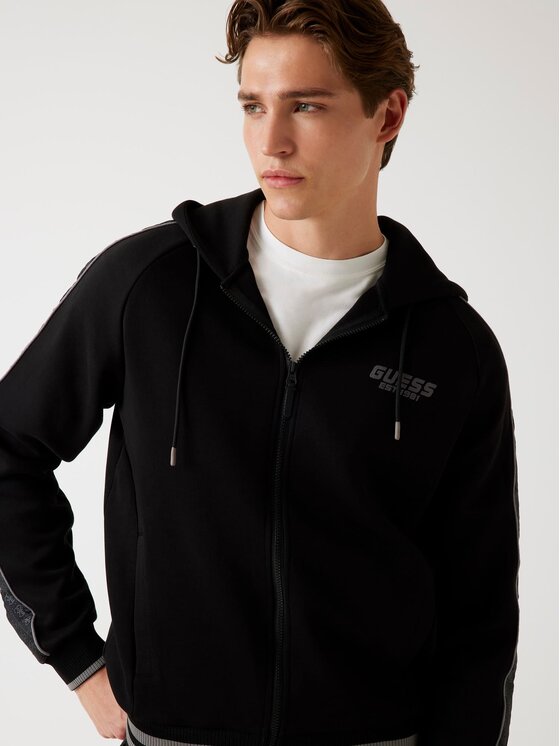 Guess Guess Felpa 178995 Nero Classic Fit