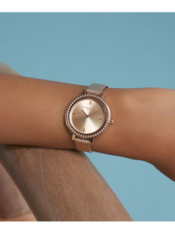 Olivia Burton Olivia Burton Zegarek 24000162 Różowe złoto