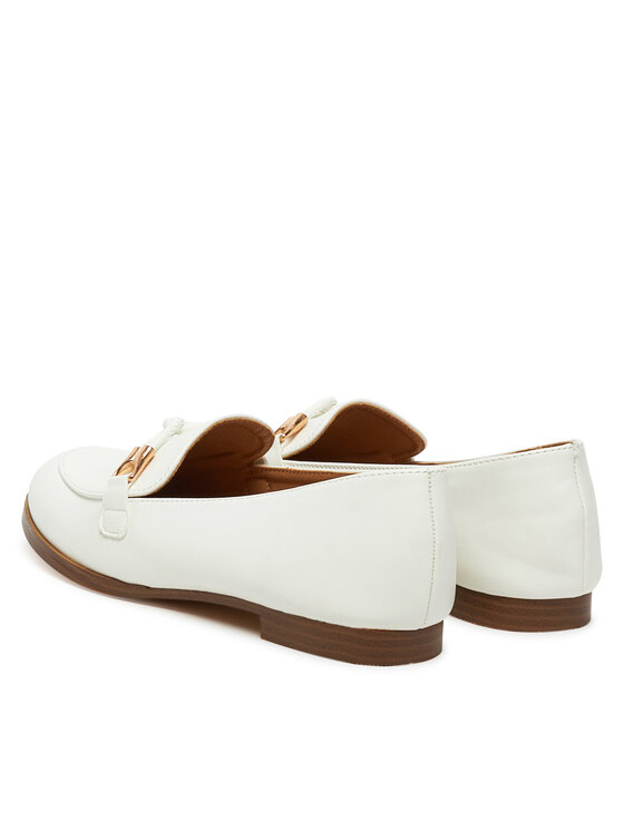 DeeZee DeeZee Loafersy R8102 Bílá