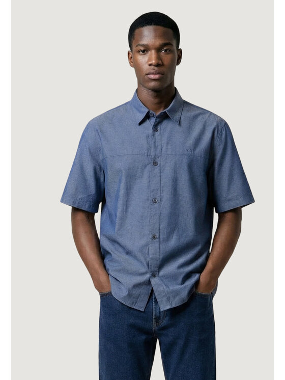Armani Exchange Armani Exchange Camicia XM002283 AF22712 Blu Casual Fit