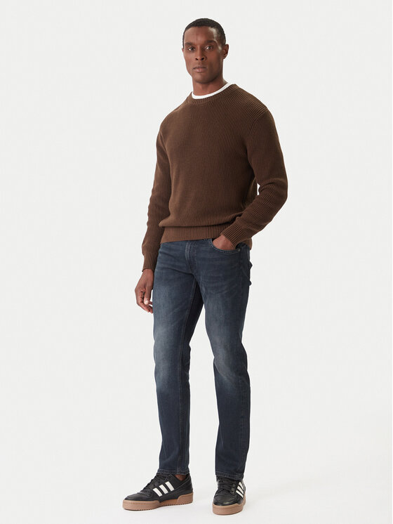 Lee Lee Jeansy Daren 112371297 Tmavomodrá Straight Fit