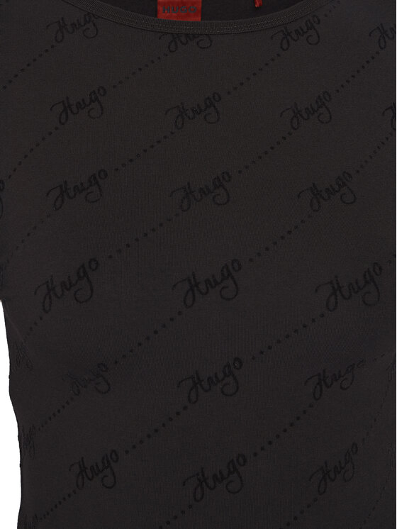 HUGO HUGO Bodi Lokky 50549795 Črna Regular Fit