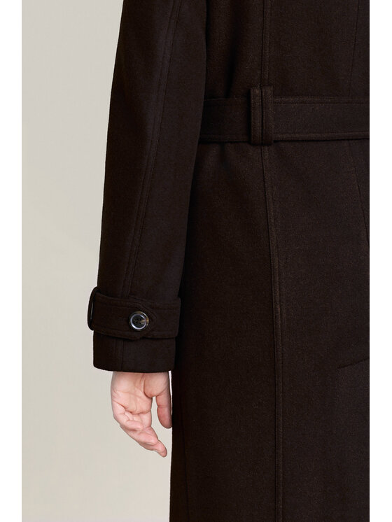 Lancerto Lancerto Płaszcz zimowy Zelia PC073226000020 Brązowy Regular Fit