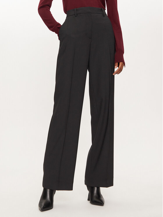 Calvin Klein Calvin Klein Pantaloni din material K20K207590 Negru Regular Fit