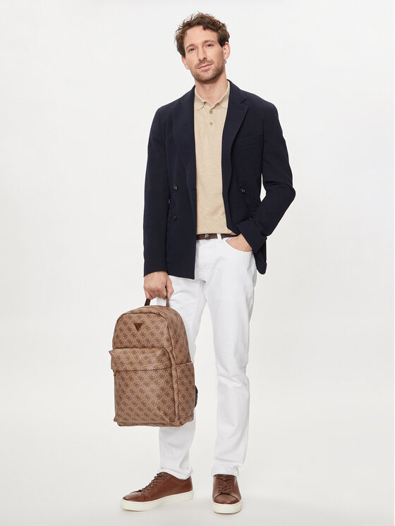 Guess Guess Ruksak HMELLO P4105 Smeđa