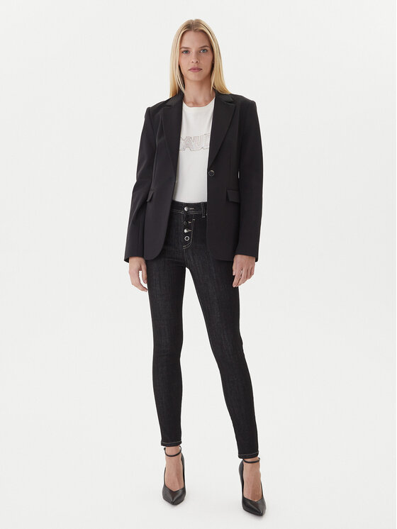 Gaudi Gaudi Džínsy 521BD26005 Čierna Slim Fit