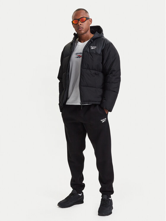 Reebok Reebok Μπουφάν χειμωνιάτικο RCC00084 Μαύρο Regular Fit