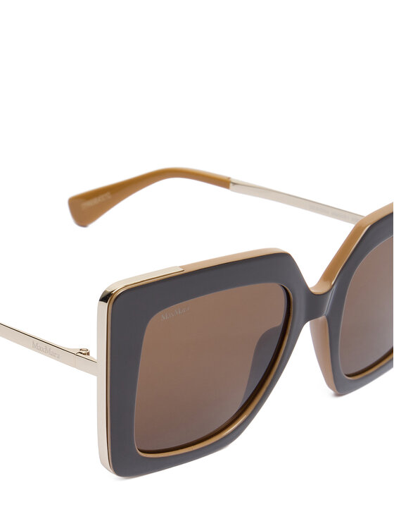 Max Mara Max Mara Okulary przeciwsłoneczne Design4 MM0051 50E Brązowy