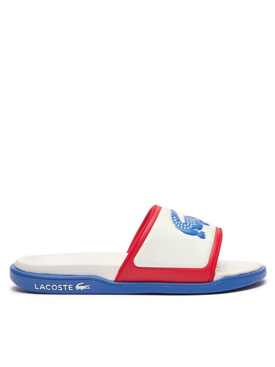 Şlapi Lacoste Serve Slide 747CMA0014 Écru