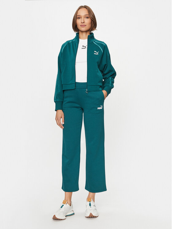 Puma Puma Donji dio trenerke Ess+ 676093 Zelena Regular Fit