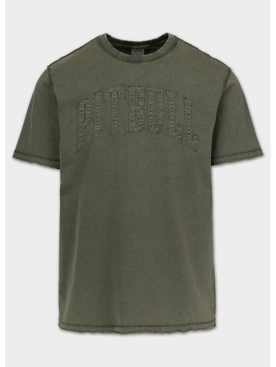PITBULL PITBULL T-Shirt NORTON APP Zielony Regular Fit