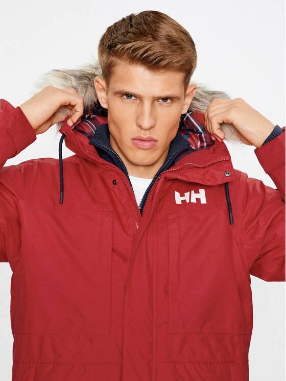 Helly Hansen Helly Hansen Parka Coastal 3.0 53995 Červená Regular Fit