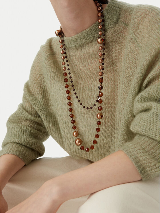 Weekend Max Mara Weekend Max Mara Naszyjnik Aderire 2625756134650 Złoty