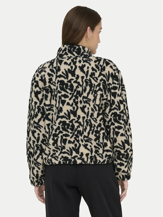 ONLY ONLY Fleecejacke New Dallas 15311631 Schwarz Regular Fit