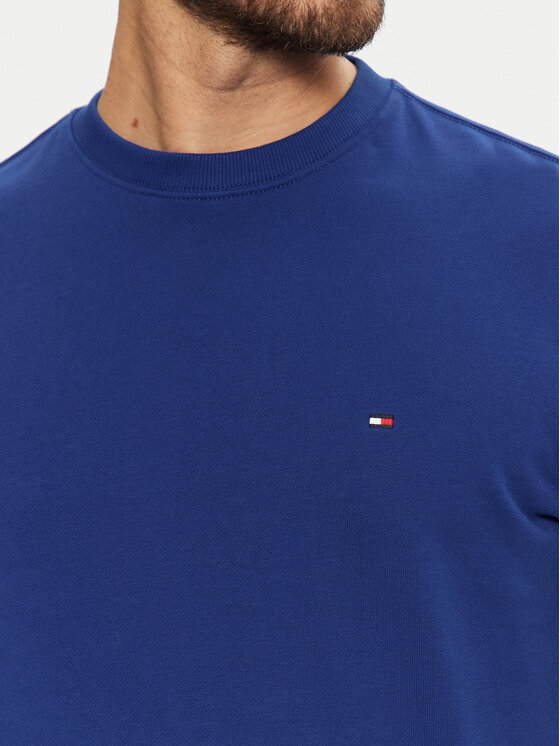 Tommy Hilfiger Tommy Hilfiger Bluza Essential MW0MW37237 Niebieski Regular Fit