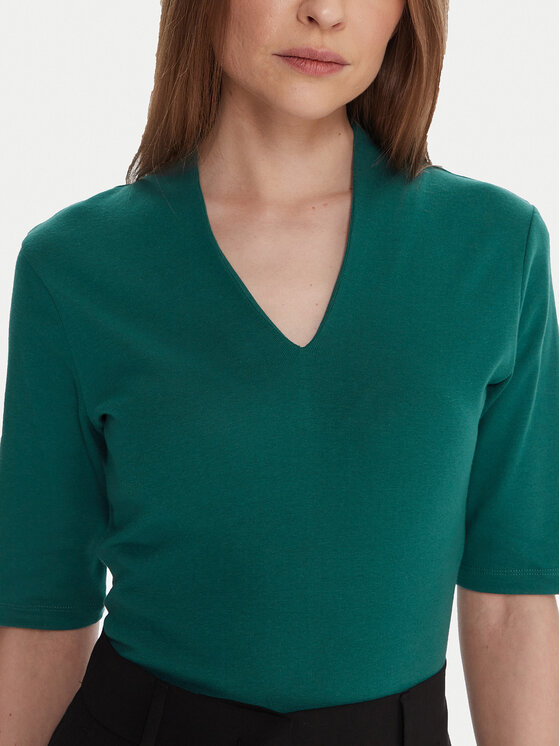 United Colors Of Benetton United Colors Of Benetton Blúzka 3GA2D400U Modrá Slim Fit