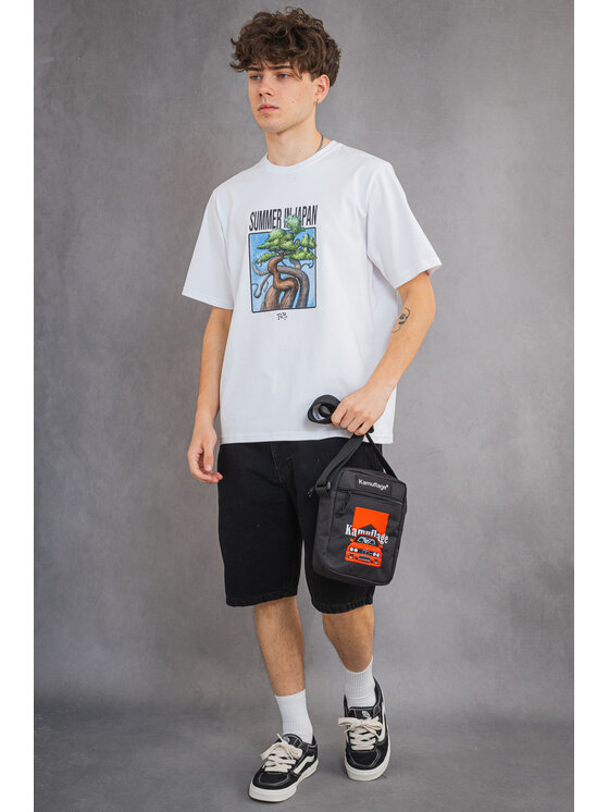 Kamuflage Kamuflage Szorty jeansowe Biggie Czarny Regular Fit