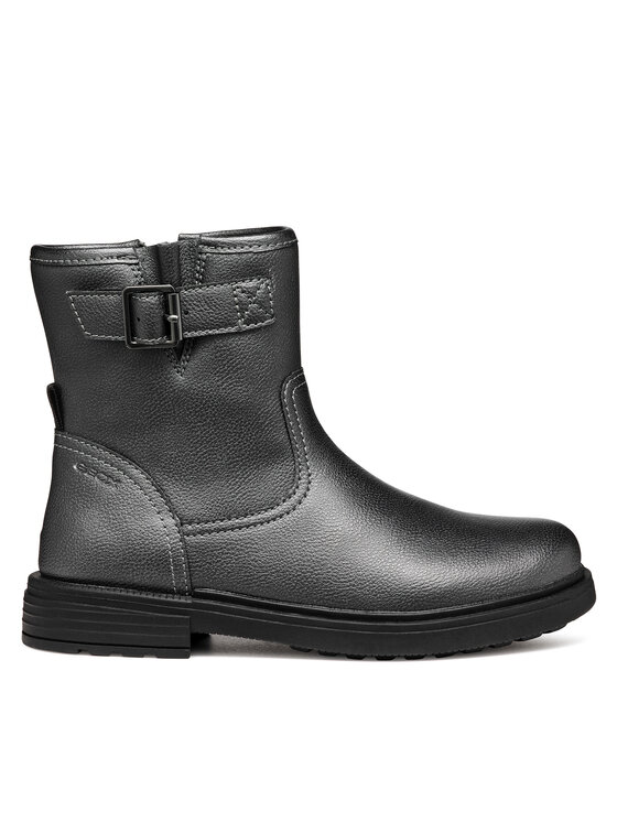Geox Geox Ботуши Jr Eclair J049QB 000BC C1357 D Сив