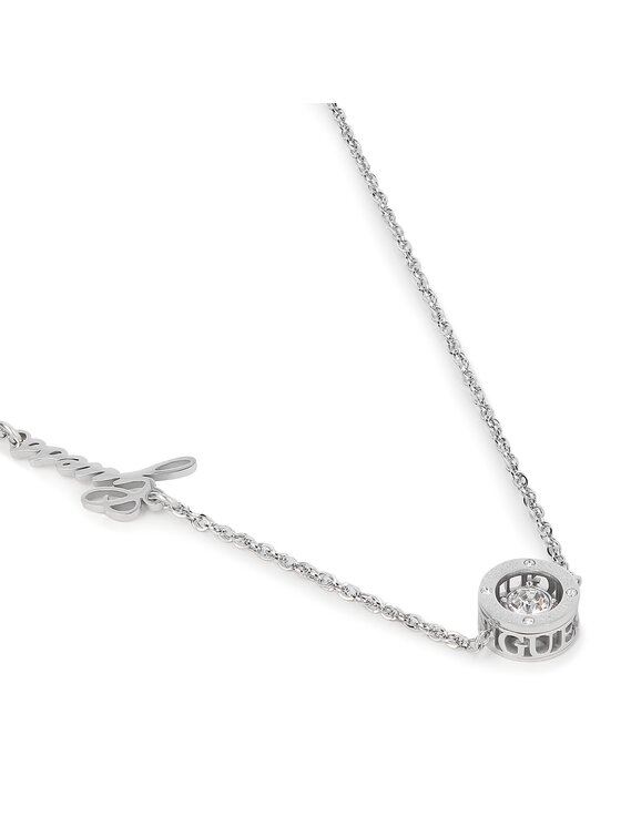 Guess Guess Náhrdelník JUBN01 459JW Stříbrná