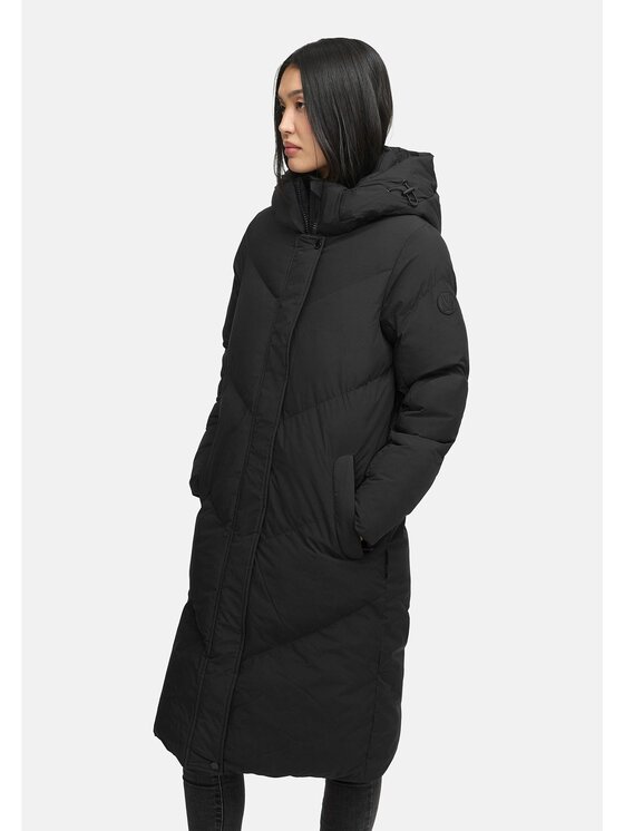 Marikoo Marikoo Kurtka zimowa Teonaa Czarny Regular Fit