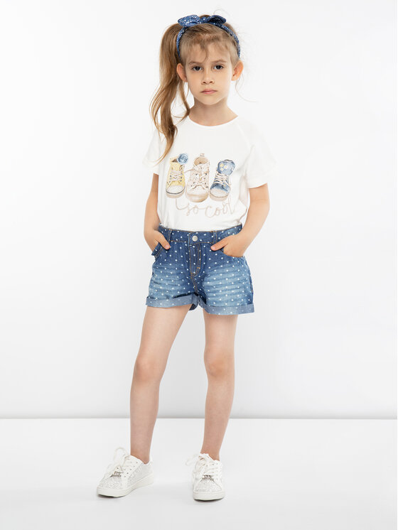 Pantaloncini di jeans 3204 Blu Regular Fit