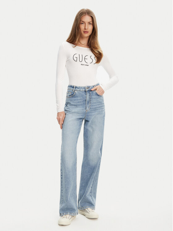 Guess Guess Bodi W5YP05 K68D2 Bijela Slim Fit
