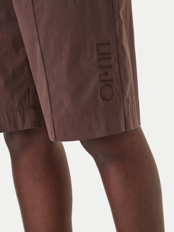 Liu Jo Sport Liu Jo Sport Sportovní kraťasy TA6289 T416A Hnědá Relaxed Fit