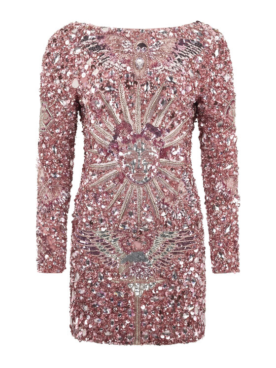 PHILIPP PLEIN PHILIPP PLEIN Sukienka wieczorowa 29168 Różowy