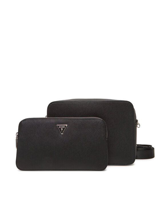 Guess Geantă crossover HMMISA P5322 Negru