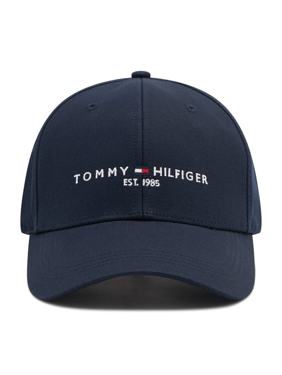 Tommy Hilfiger Tommy Hilfiger Бейсболка Th Established Cap AM0AM07352 Cиній