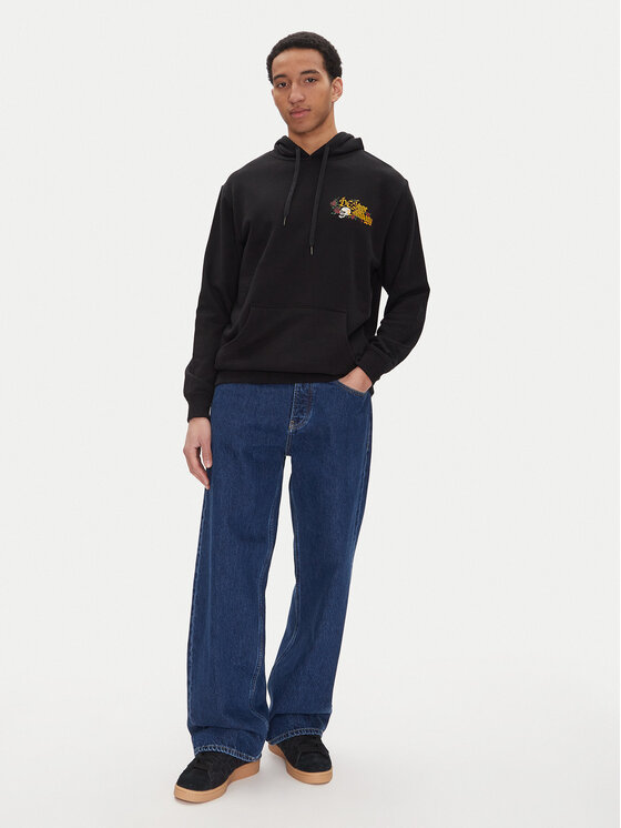 DC DC Світшот ADYSF03143 Чорний Regular Fit