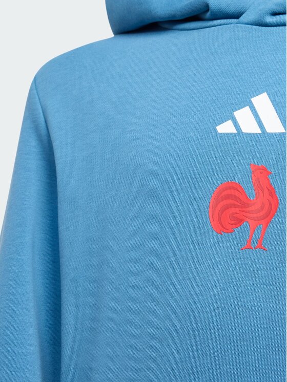adidas adidas Bluza 159924 Błękitny Loose Fit