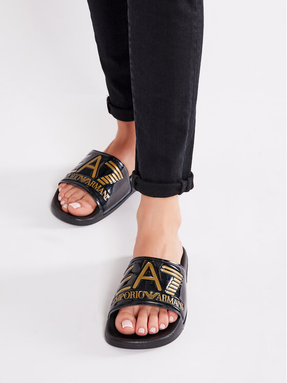 EA7 Emporio Armani EA7 Emporio Armani Iešļūcenes XCP001 XCC22 M631 Melns