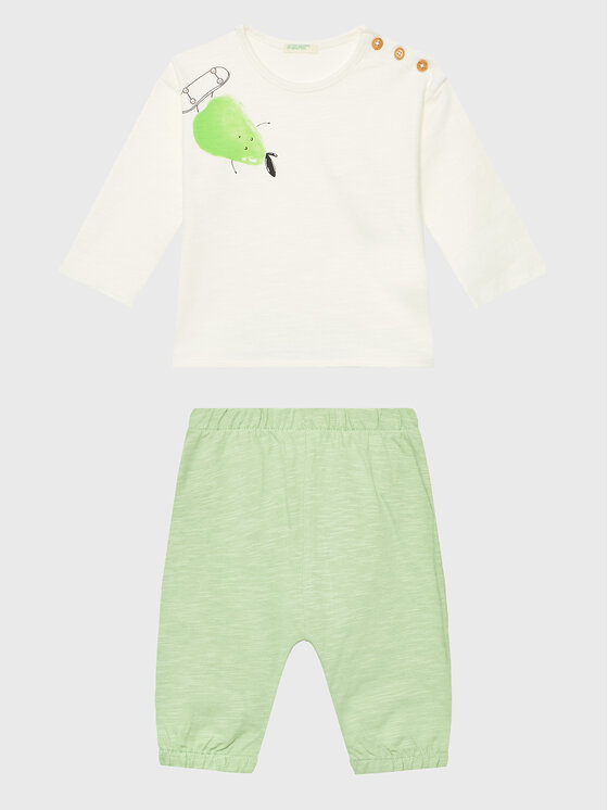 United Colors Of Benetton Súprava blúzka a nohavice 3F93A102H Farebná Regular Fit