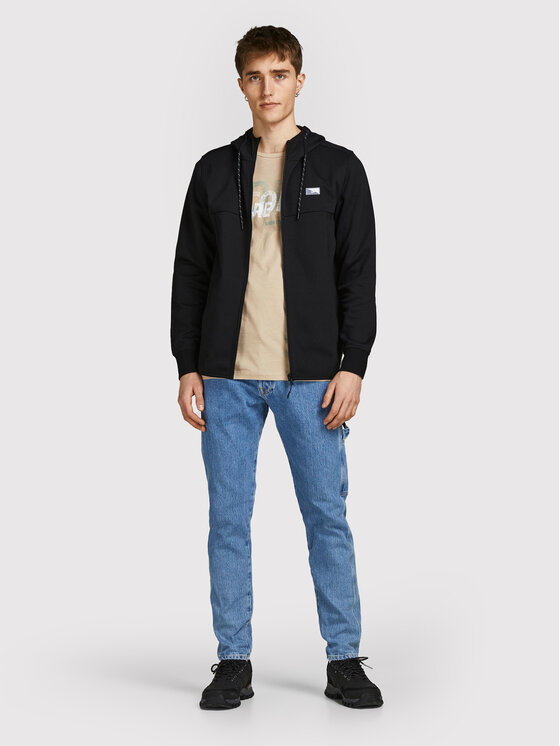 Jack&Jones Jack&Jones Bluza Air 12204926 Czarny Regular Fit